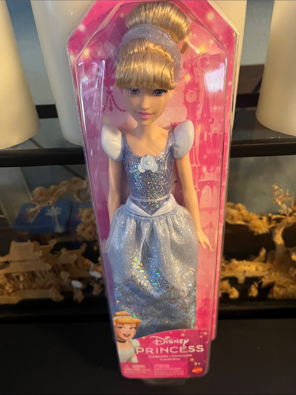 Disney Cinderella Doll in Shimmery Light Blue Gown